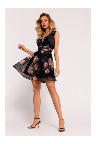 M782 Šifona mini kleita - 1. modelis