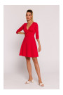 M786 Pieguļoša mini kleita - sarkana