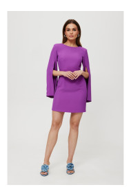 K190 Mini kleita ar dalītām piedurknēm - lavandas krāsā