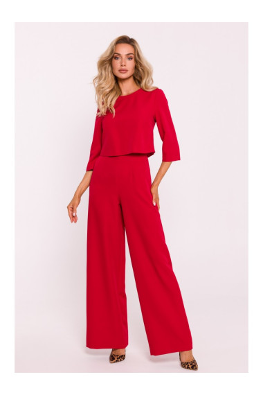 M798 Divu slāņu kombinezons - sarkans