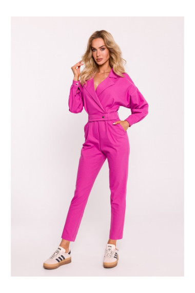 M801 Apmetuma kombinezons - rozā krāsā