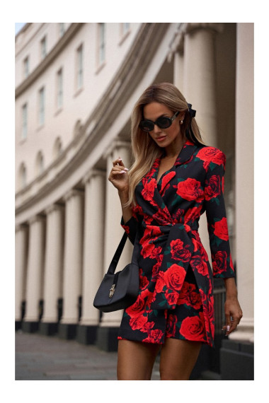 M797 Drukājams sporta kostīms ar apkakli - 1. modelis