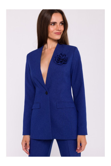 S370 Ziedu žakete - zila