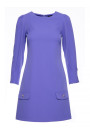 K148 Trapecveida kleita - gaiši violeta