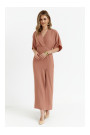 K163 Maksi kleita - rožaina