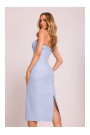 M843 Denim midi dress - light blue