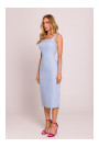 M843 Denim midi dress - light blue