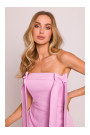 M851 Bustier dress with bows - candy pink