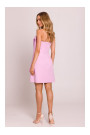M851 Bustier dress with bows - candy pink