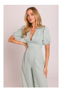 M852 Puff sleeve jumpsuit - mint