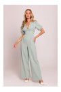 M852 Puff sleeve jumpsuit - mint