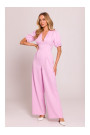 M852 Puff sleeve jumpsuit - candy pink