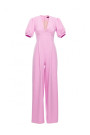M852 Puff sleeve jumpsuit - candy pink