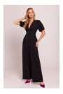 M852 Puff sleeve jumpsuit - black