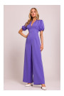 M852 Puff sleeve jumpsuit - light purple