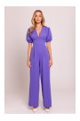 M852 Puff sleeve jumpsuit - light purple