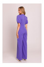 M852 Puff sleeve jumpsuit - light purple