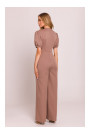 M852 Puff sleeve jumpsuit - mocca
