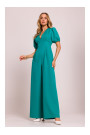 M852 Puff sleeve jumpsuit - turquoise