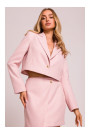 M853 Cropped blazer - peach