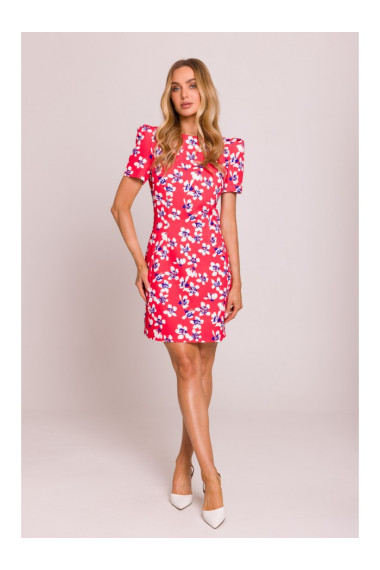 M856 Multicolour mini dress - model 2