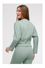 B292 Wrap front sweatshirt - mint