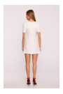 M855 A-line mini dress - cream