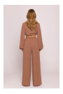 M862 Wide leg trousers - chocolate