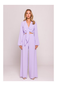M862 Wide leg trousers - purple
