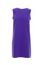 S408 Sleeveless shift dress - purple