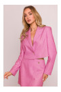 M853 Cropped blazer - fuchsia