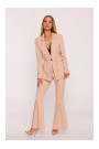 M873 Blazer with cinched waist - beige