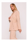M873 Blazer with cinched waist - beige