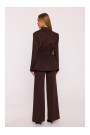 M873 Blazer with cinched waist - brown