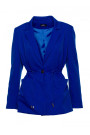 M873 Blazer with cinched waist - royal blue