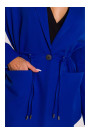 M873 Blazer with cinched waist - royal blue