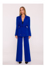 M873 Blazer with cinched waist - royal blue