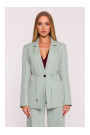 M873 Blazer with cinched waist - mint