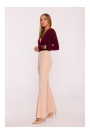M874 Flared leg trousers - beige
