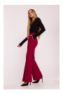 M874 Flared leg trousers - maroon