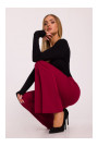 M874 Flared leg trousers - maroon