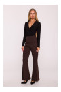 M874 Flared leg trousers - brown
