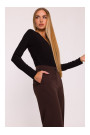 M875 Wide leg trousers - brown