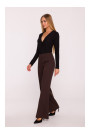 M875 Wide leg trousers - brown