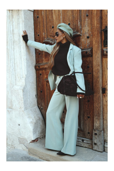 M875 Wide leg trousers - mint