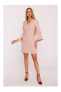 M876 Dress with wide cuffs - beige