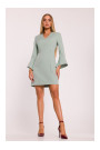M876 Dress with wide cuffs - mint