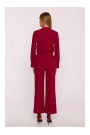 M879 Jumpsuit with stand-up collar - maroon