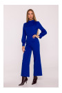M879 Jumpsuit with stand-up collar - royal blue