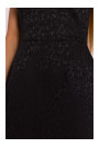 M882 Jacquard mini dress - black